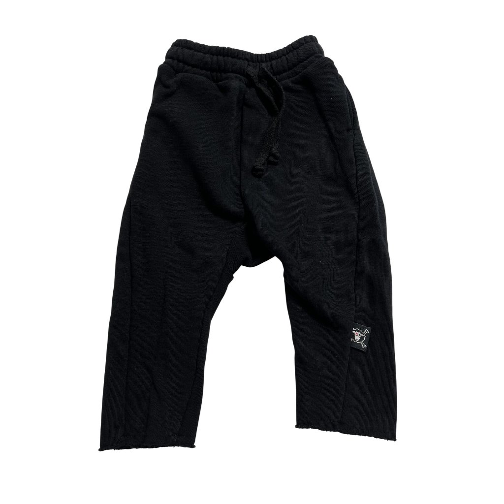 Nununu Raw Pants In Black